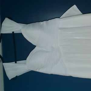 Floor length wedding/elopement dress